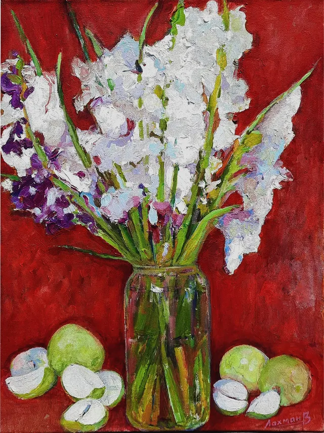 Gladiolus in Bloom
